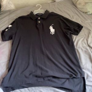 Polo Ralph Lauren black polo shirt big polo logo